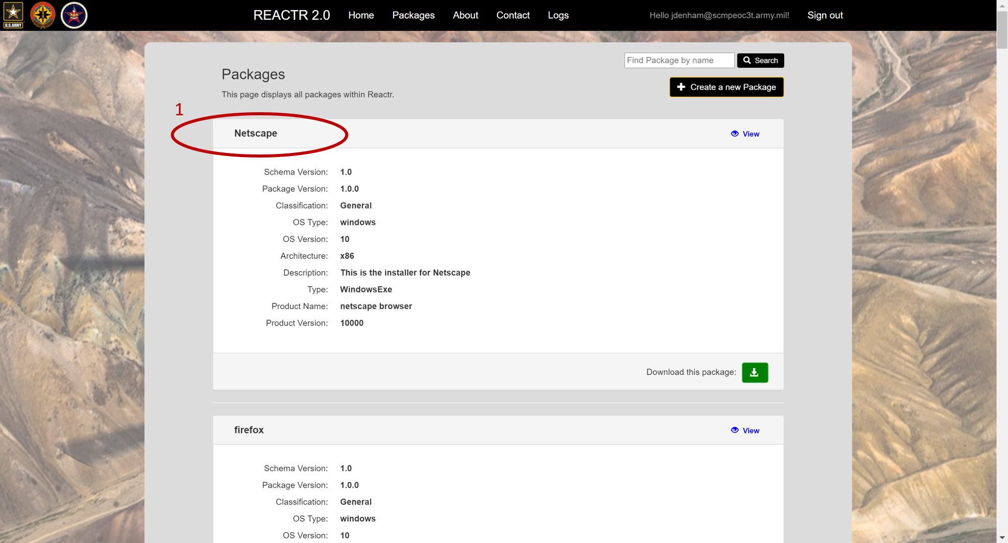 Figure 7: REACTR Individual Patch Cards