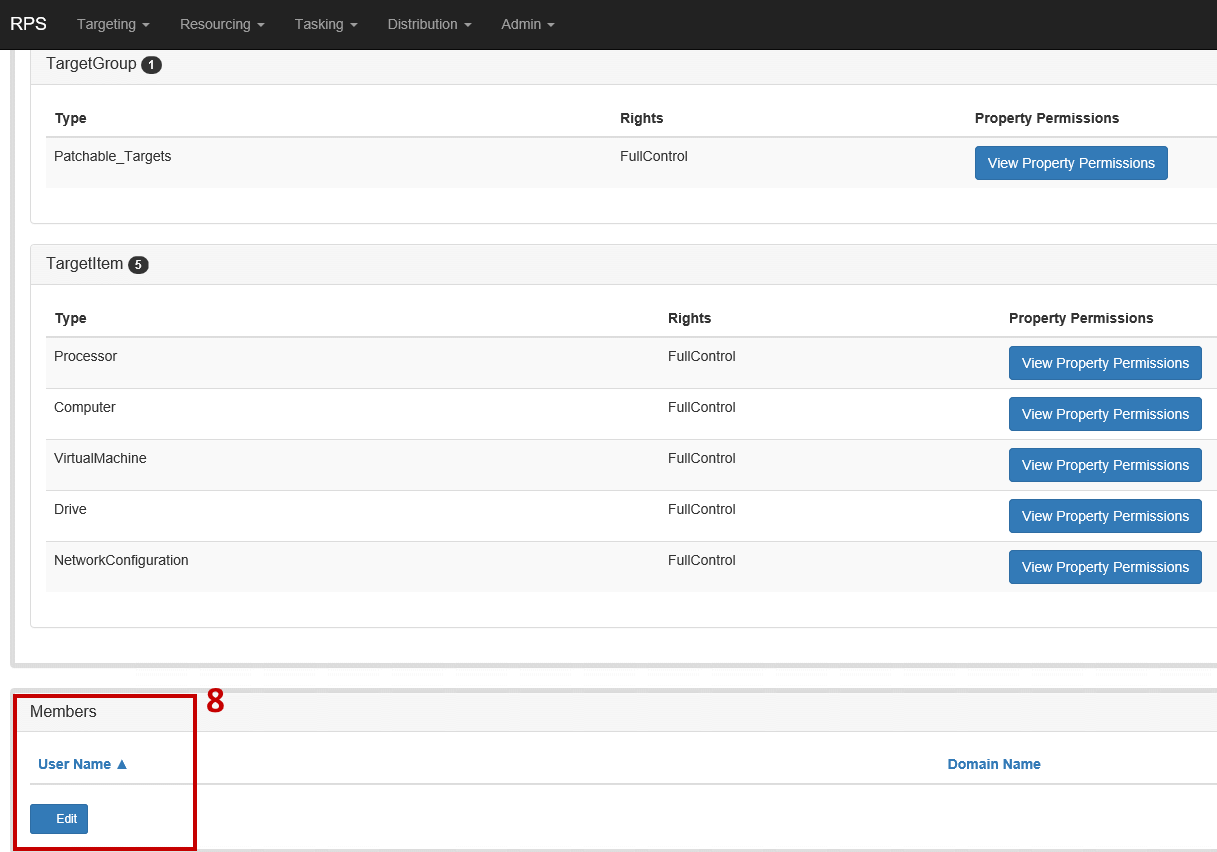 Figure 11: The removed user no longer displays in the selected role's 'Members' section.