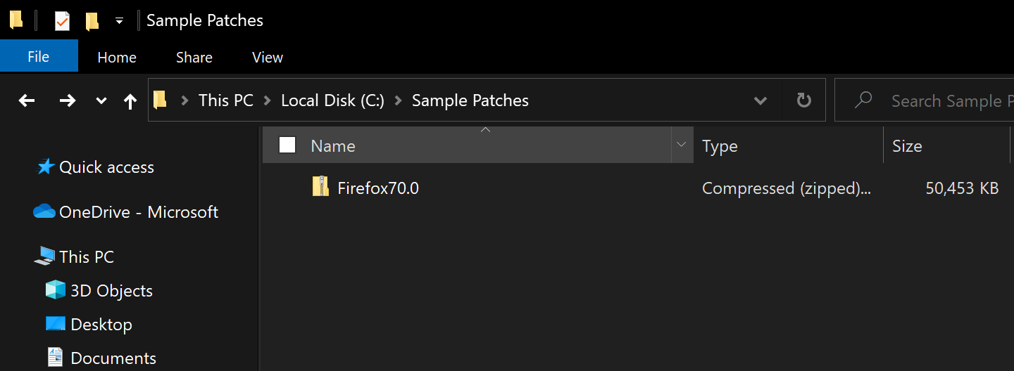 Figure 5 Firefox v70.0 Rps Patch